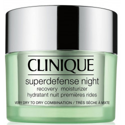 CLINIQUE - SUPERDEFENSE NIGHT TYPE 1/2 50 ML - Soin de nuit Tunisie